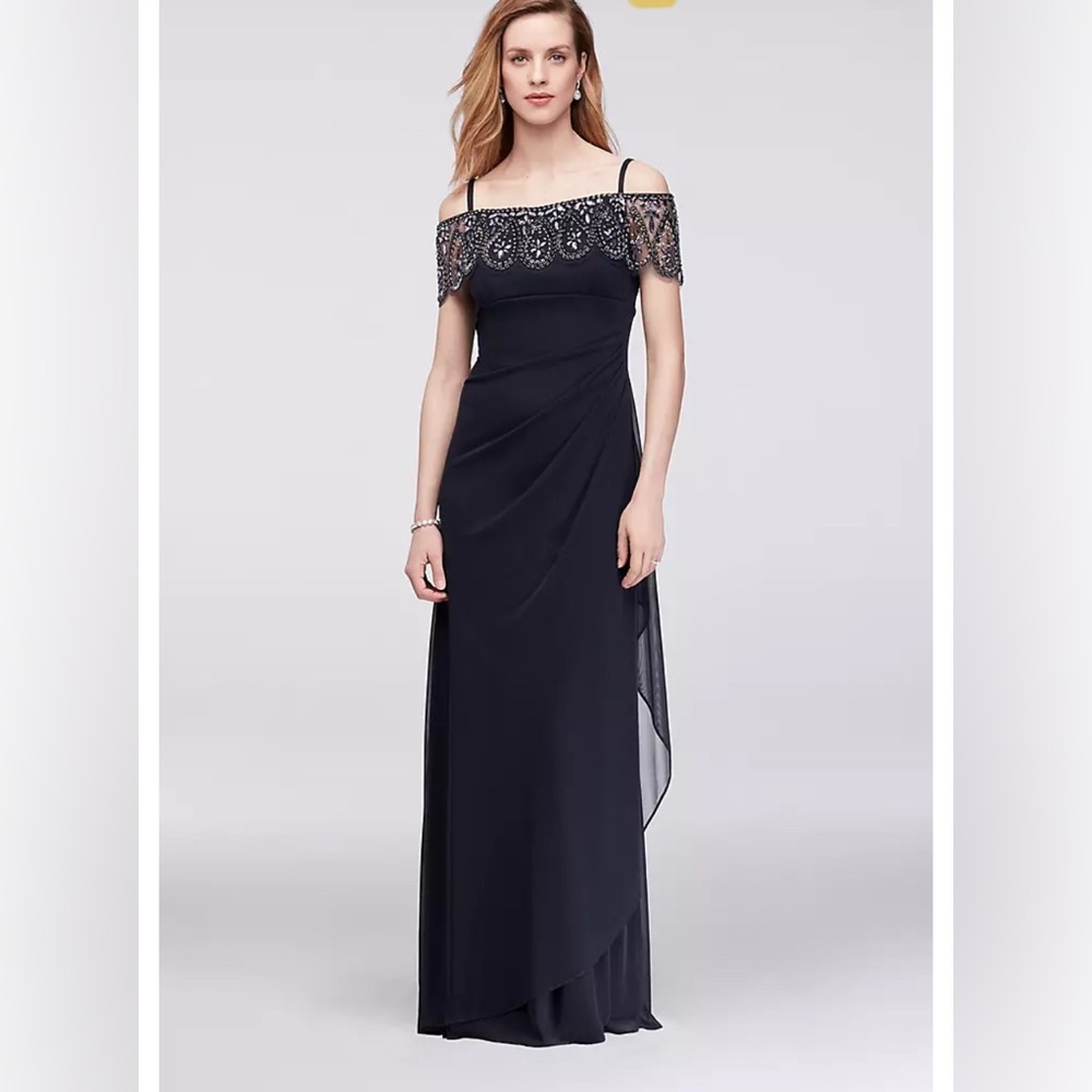 Evening Gown size 14w sexy and flattering 
• By: Xscape